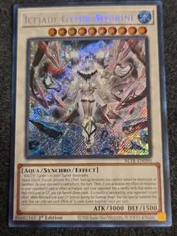 Yu-Gi-Oh! Icejade Gymir Aegirine BLTR-EN090 Secret Rare 1st Ed NM - Image 1