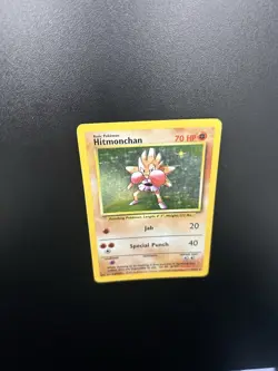 Pokemon TCG Hitmonchan Base Set 7/102 Holo Rare Vintage 1999 LP Unlimited - Image 4