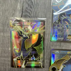 Pokemon EX Holo Full Art Lot - Xerneas, Kyogre, Groudon, Gengar, Pikachu - Image 2