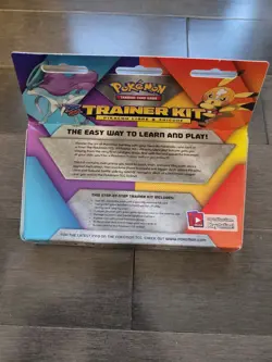 Pokemon Pikachu Libre and Suicune XY Trainer Kit TCG Brand New Box - Image 2