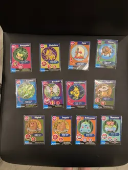Lot of 31 Pokemon 1998 PokeTrivia Burger King Movie Promo Cards - Image 2