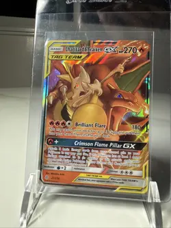Pokemon Charizard & Braixen GX 22/236 Sm-Cosmic Eclipse Holo Light Played LP - Image 2