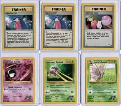 Vintage Pokemon Card Lot - Sabrina Gym Leader Theme - 12 Cards - LP - WotC - Image 3