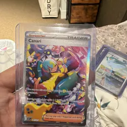 Pokemon TCG Canari Trainer-Supporter Full Art Holo 291/217 English - Image 1