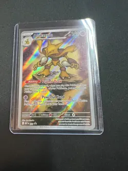 Pokemon Alakazam 009 Me: Mega Evolution Black Star Promo Illustration Rare - Image 1