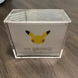 Pokemon Celebrations Elite Trainer Box ETB 25th Anniversary New Sealed W/acrylic 820650809439 - Image 4
