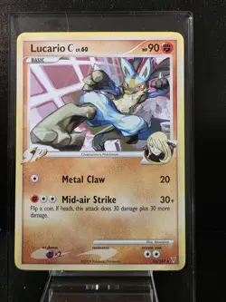 Pokemon TCG Lucario C 2009 31/147 Supreme Victors Regular NM - Image 1
