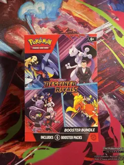 Pokemon Scarlet & Violet Destined Rivals Booster Bundle Box 6 Packs - Image 1