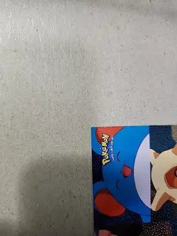 Pokemon Looks Like Trouble... Pokemon Topps Pikachu's Vacation 44 Textured Holo - Image 5