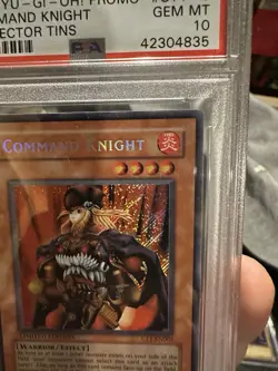YUGIOH PSA 10 Command Knight CT1-EN003 Secret Rare Promo - Image 3
