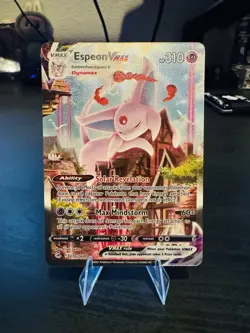 Pokemon TCG SWSH Fusion Strike Espeon VMAX 270/264 Alt Art Secret Rare NM - Image 1