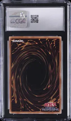 2025 YU-GI-OH! JAPANESE SECRET RARE #QCAC-JP018 DARK MAGICIAN CGC 10 GEM MINT - Image 2