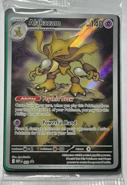 🧨SEALED Pokemon Alakazam Me: Mega Evolution Promo 009/Promo Holo 140HP🧨 - Image 1