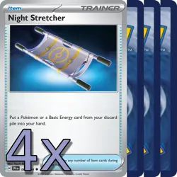 4x Night Stretcher 061/064 x4 - Shrouded Fable - Pokemon TCG - Playset - Image 1