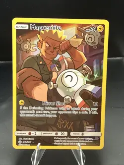 Pokemon TCG Magnemite 242/236 Cosmic Eclipse Secret Rare - Image 2