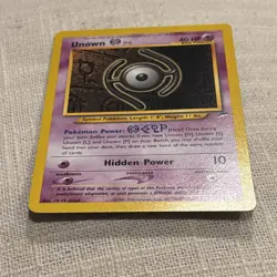 Unown H Neo Destiny Non Holo Rare 28 Pokemon WOTC 28/105 Vintage - Image 4