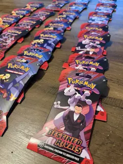Destined Rivals Sleeved Booster Pack Lot Of 22 Factory Sealed - Various Arts - Image 2