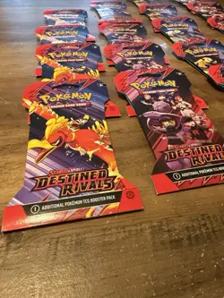 Destined Rivals Sleeved Booster Pack Lot Of 22 Factory Sealed - Various Arts - Image 3