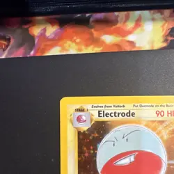 Pokemon TCG Electrode 1st Edition Jungle Holo Rare 2/64 1999 English - Image 2