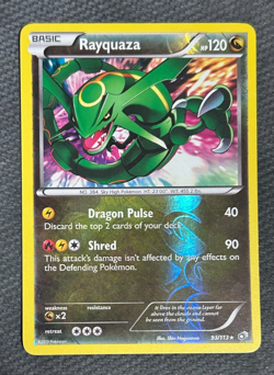 Pokemon Rayquaza Reverse Holo Black & White Legendary Treasures 93/113 - NM - Image 1