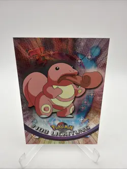 Pokemon Topps #108 Lickitung Silver Foil Holo Series 2 Blue Logo NMT/LP - Image 1