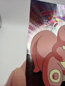 Pokemon Topps #108 Lickitung Silver Foil Holo Series 2 Blue Logo NMT/LP - Image 2