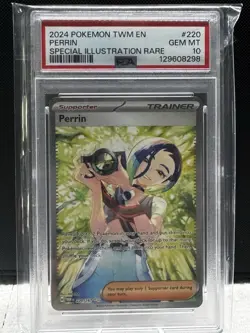 Pokemon Perrin Twilight Masquerade 220/167 Psa 10 - Image 1