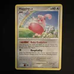 Pokemon TCG Happiny 76/127 Platinum Common Basic Regular 2009 English - Image 1