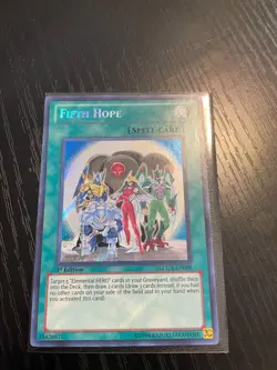 Fifth Hope - LCGX-EN098 - 1st Edition - Secret Rare - VLP/LP - Image 2