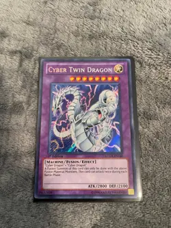 Cyber Twin Dragon - LCGX-EN180 - 1st Edition - Secret Rare - LP - Image 1