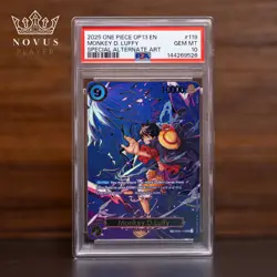 2025 One Piece - Monkey D. Luffy SP OP09-119 Carrying On His Will PSA 10 - Image 1