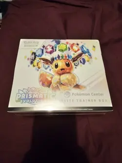 Pokemon TCG Prismatic Evolutions Pokemon Center ETB (Brand New & Sealed) - Image 1