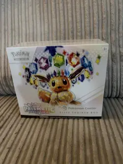 Pokemon TCG Prismatic Evolutions Pokemon Center Elite Trainer Box ETB Sealed - Image 1