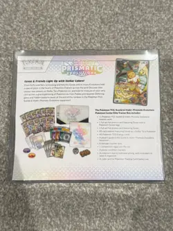 Prismatic Evolutions Pokemon Center Elite Trainer Box ETB - Sealed + free case - Image 2