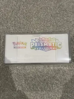 Prismatic Evolutions Pokemon Center Elite Trainer Box ETB - Sealed + free case - Image 3