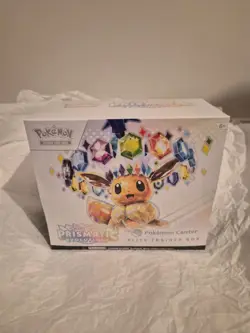 Pokemon Prismatic Evolutions Pokemon Center ETB New And Sealed with acrylic case - Image 2