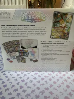 Pokemon TCG Prismatic Evolutions Pokemon Center ETB - Sealed ✅ - Image 5