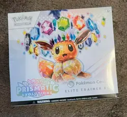 Pokemon Center Prismatic Evolutions ETB New Sealed - Image 1