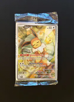 Eevee 173 Pokemon Center ETB Sealed Prismatic Evolutions Stamped Promo MINT - Image 1
