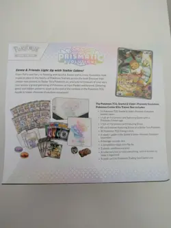 Pokemon Center Prismatic Evolutions ETB Elite Trainer Box Sealed - Image 2