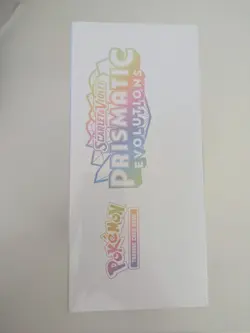 Pokemon Center Prismatic Evolutions ETB Elite Trainer Box Sealed - Image 3