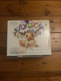 Pokemon Prismatic Evolutions Pokemon Center Elite Trainer Box ETB Factory Sealed - Image 1
