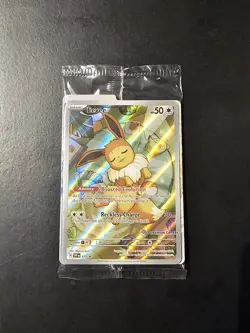 Pokemon Center Eevee SVP 173 Prismatic Evolutions Stamped ETB Promo Sealed - Image 1