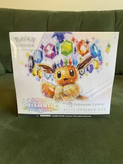 Prismatic Evolutions Pokemon Center ETB Sealed Brand New - Image 1