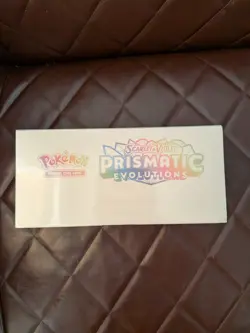 Prismatic Evolutions Pokemon Center Exclusive Elite Trainer Box ETB Sealed New - Image 2