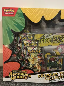 Pokemon TCG - Ascended Heroes - Mega Lucario Premium Poster Collection (SEALED) - Image 2