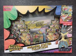 Pokemon TCG Mega Evolution Ascended Heroes Premium Poster Collection Lucario - Image 1