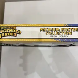 Pokemon TCG Ascended Heroes Premium Poster Collection Box Mega Lucario Sealed - Image 3