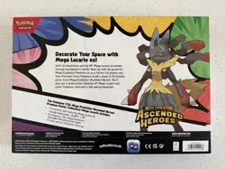 Pokemon TCG: Ascended Heroes Premium Poster Collection: Mega Lucario - Brand New - Image 2