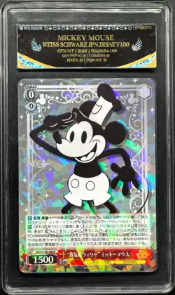 2023 Weiss Schwarz.JPN Disney 100 S104-100 Mickey Mouse RPA 10 (SAME AS PSA 10) - Image 1